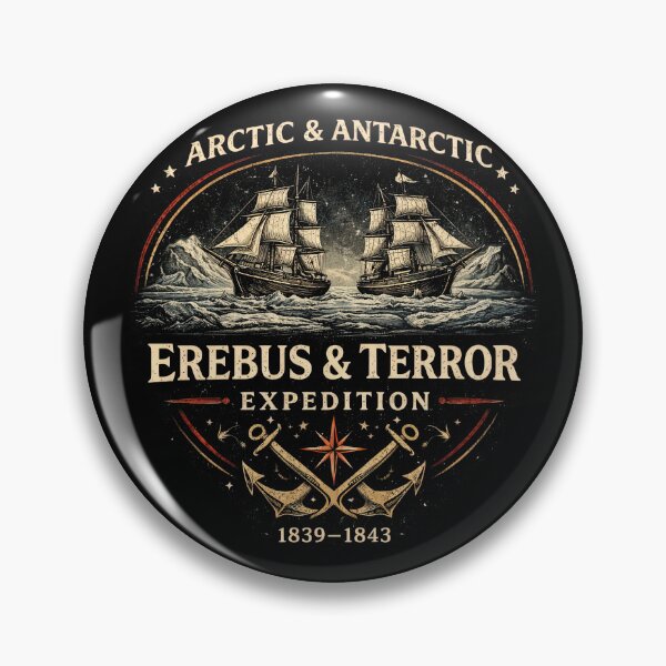 Item preview, Erebus And Terror Expedition Vintage Design designed and sold by Retr0Tshirts.