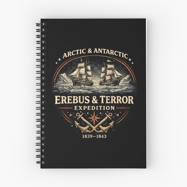 Item preview, Erebus And Terror Expedition Vintage Design designed and sold by Retr0Tshirts.