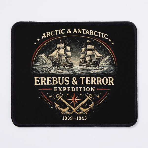 Item preview, Erebus And Terror Expedition Vintage Design designed and sold by Retr0Tshirts.