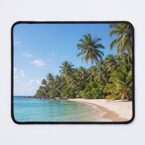 Item preview, Tropical paradise with turquoise waters designed and sold by JuViRo.