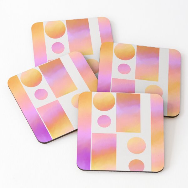 Item preview, Gradient Sunset Shapes designed and sold by JaygiesDesign.