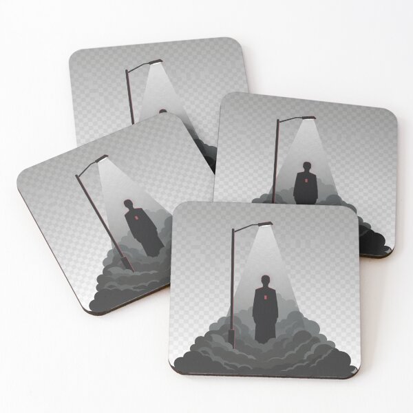 Item preview, Shadow Under the Streetlight | Minimal Horror Aesthetic designed and sold by R & K Fashions.