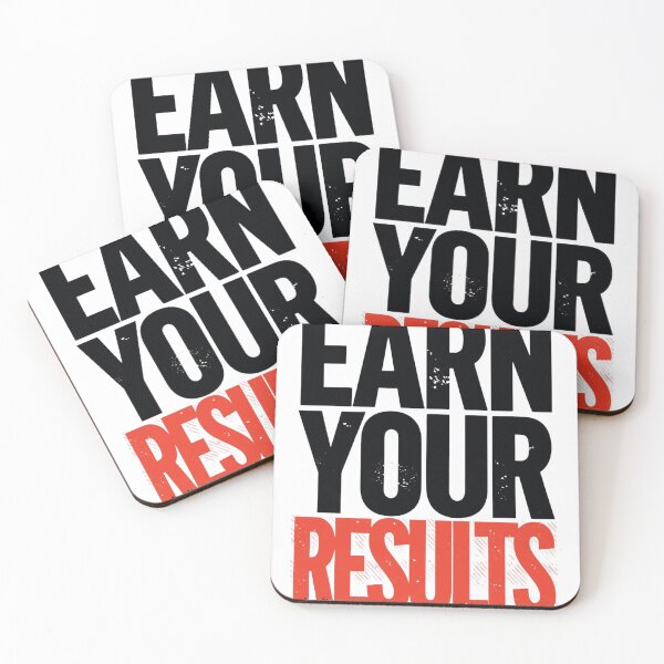 Item preview, Earn Your Result Motivation Quote T-Shirt – Succes designed and sold by guchieworldcollection.
