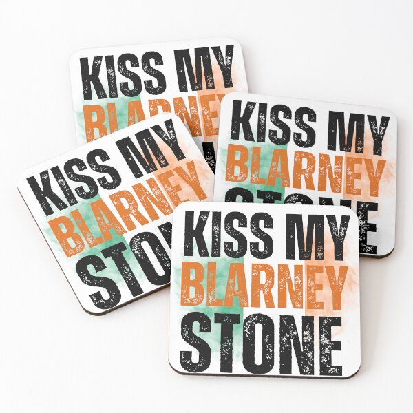 Item preview, Kiss My Blarney Stone – Funny Irish St. Patrick’s Day Shirt designed and sold by BlesstB.
