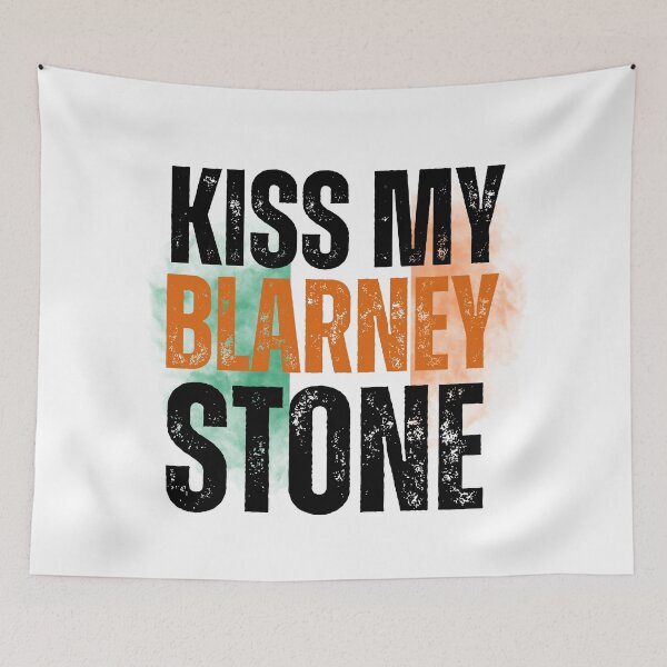 Item preview, Kiss My Blarney Stone – Funny Irish St. Patrick’s Day Shirt designed and sold by BlesstB.