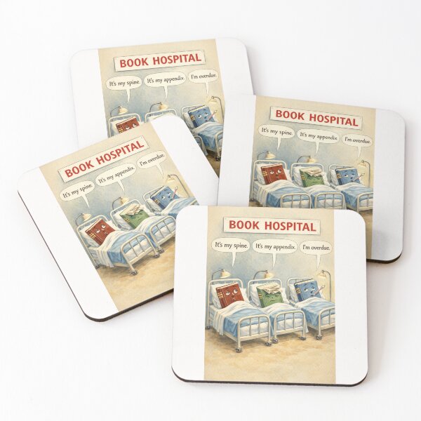 Item preview, Book Hospital designed and sold by halibutgoatramb.