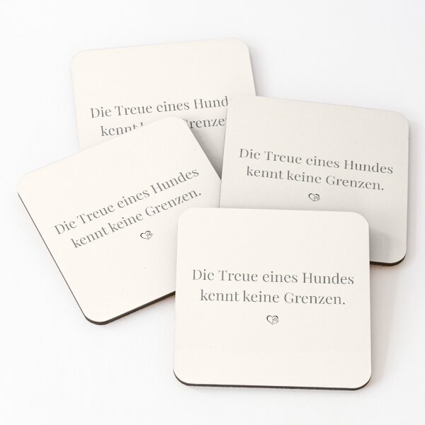 Item preview, A dog's loyalty knows no bounds – Minimalist dog saying designed and sold by HeartofHome.