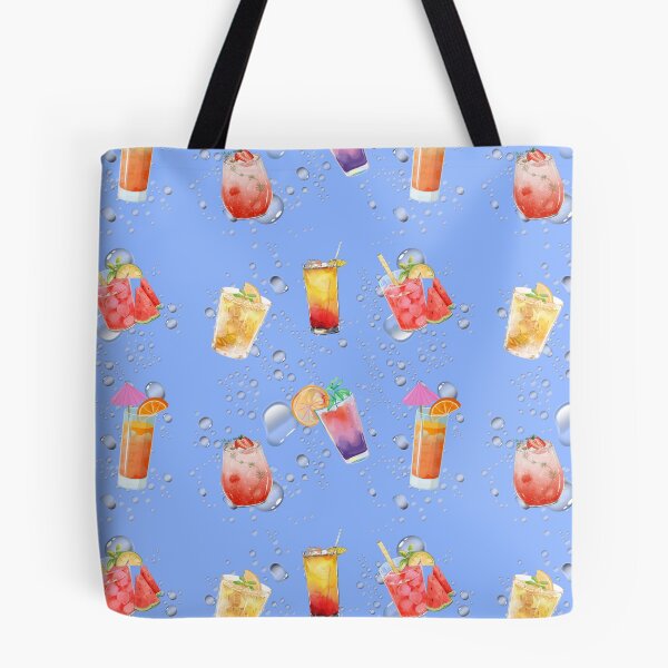 Item preview, Fruit Soda Drinks Pattern designed and sold by Kim_Graphic-Design.