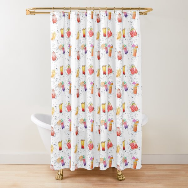 Item preview, Fruit Soda Drinks Pattern designed and sold by Kim_Graphic-Design.