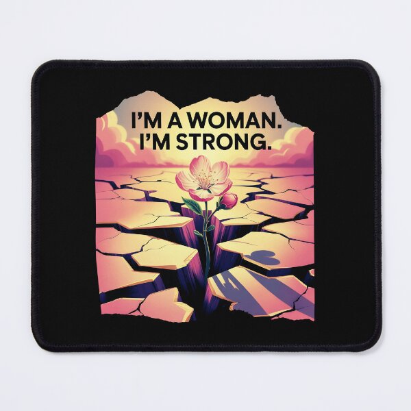 Item preview, I'm A Woman I'm Strong 8 March designed and sold by Reniferka Artifacts.