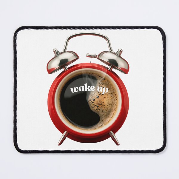 Item preview, Wake Up Coffee Alarm Clock designed and sold by SimplePureStyle.