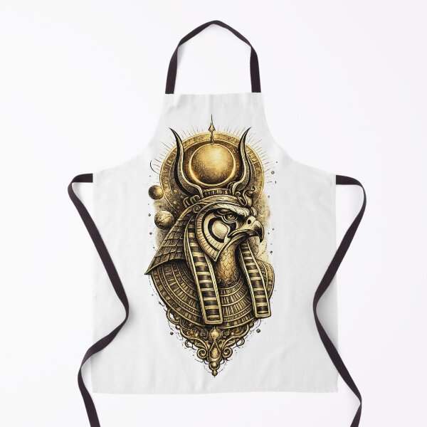 Item preview, Golden Ra Sun God: Majestic Egyptian Falcon Art designed and sold by GulfSignature.