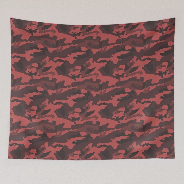 Item preview, Red And Charcoal Camo Pattern Seamless designed and sold by pattern-archive.