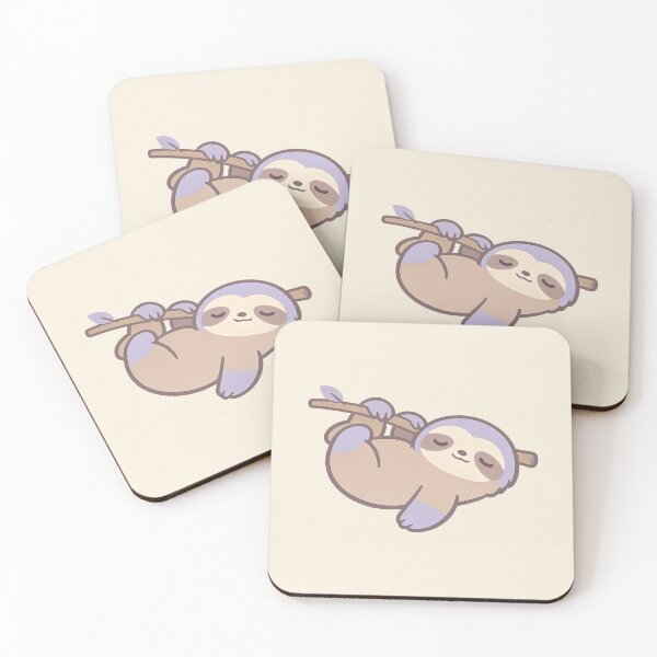 Item preview, Sleepy Pastel Sloth Nap Time designed and sold by SplashTastic.