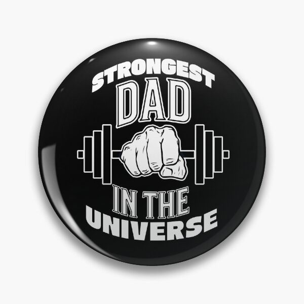 Item preview, Strongest DAD in the Universe! (Pop Version) designed and sold by potluck.