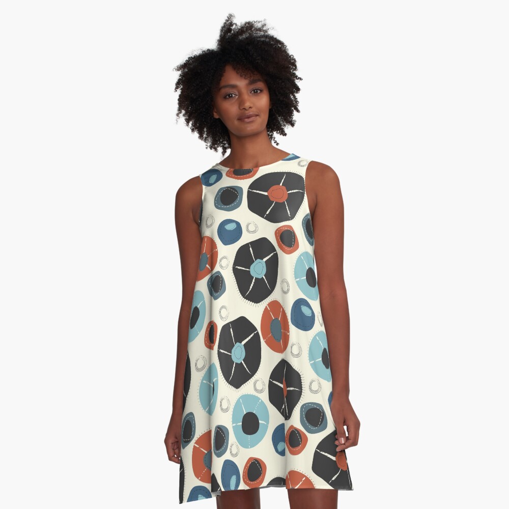 Wabi Sabi I A-Line Dress