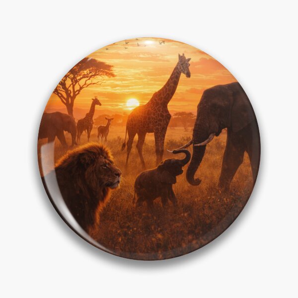 Item preview, Wildlife at African sunset designed and sold by JuViRo.