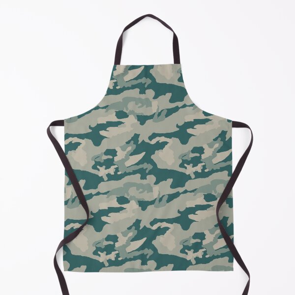 Item preview, Teal And Beige Camo Pattern Seamless designed and sold by pattern-archive.