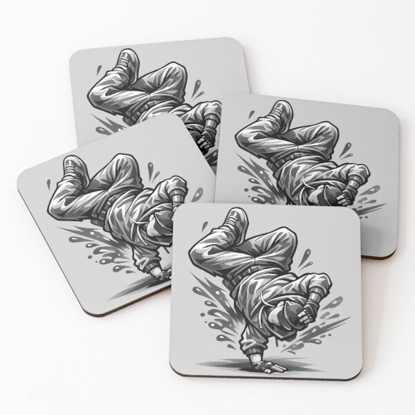 Item preview, Monochrome B-Boy Freeze. designed and sold by HubiUrbanStudio.