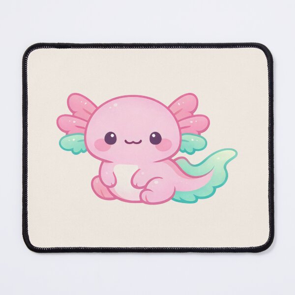 Item preview, Cute Kawaii Axolotl Pastel Friend designed and sold by SplashTastic.
