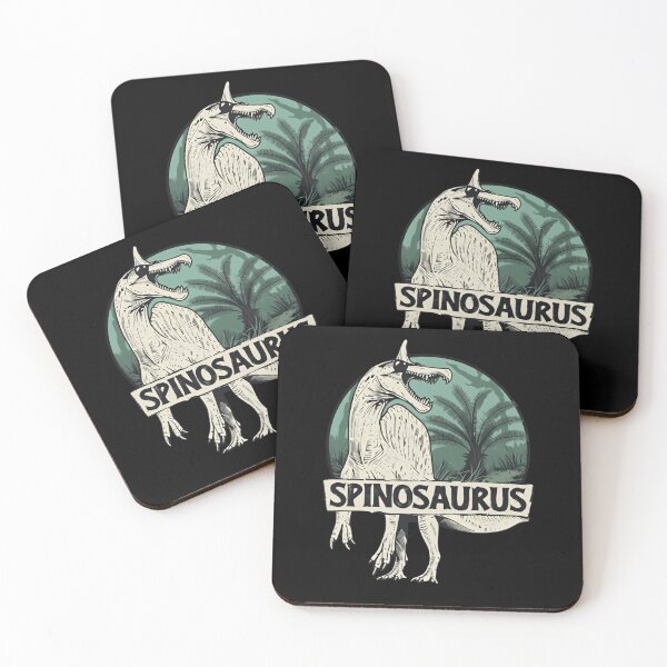 Item preview, Spinosaurus Mirabilis Vintage Badge With Circular Emblem designed and sold by SkeletonsDanger.