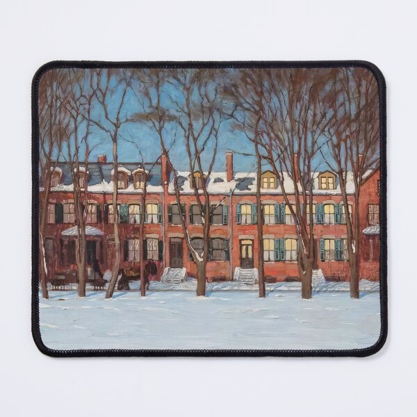 Item preview, a row of houses wellington street street painting i 1910     - Lawren Harris  designed and sold by nebelimr.