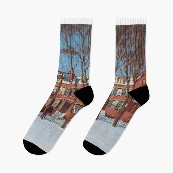 Item preview, a row of houses wellington street street painting i 1910     - Lawren Harris  designed and sold by nebelimr.