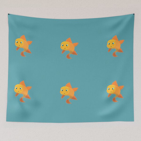 Item preview, Cute Orange Fish designed and sold by paulainyun.