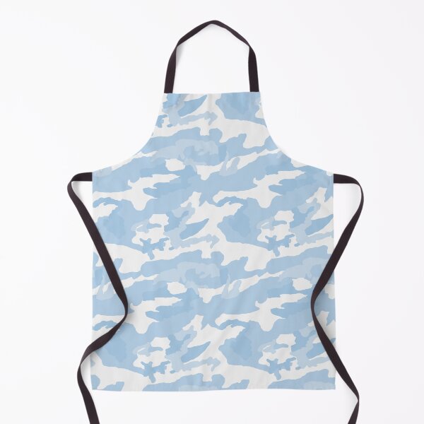 Item preview, White And Baby Blue Camo Pattern Seamless designed and sold by pattern-archive.