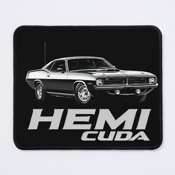 Item preview, 426 Hemi V8 High Contrast Vector - 1970 E-Body Muscle Legend Monochromatic designed and sold by EdGraphy.
