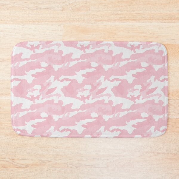 Artikelvorschau, Nahtloses Camouflage-Muster in Weiß und Rosa entworfen und verkauft von pattern-archive.