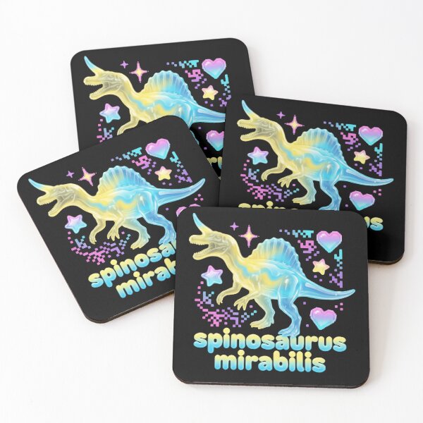 Item preview, Spinosaurus Mirabilis Cute Pastel Sparkle Fantasy Theme designed and sold by SkeletonsDanger.