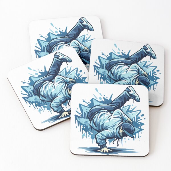 Item preview, Frozen Flow The Blue Frost B-Boy. designed and sold by HubiUrbanStudio.
