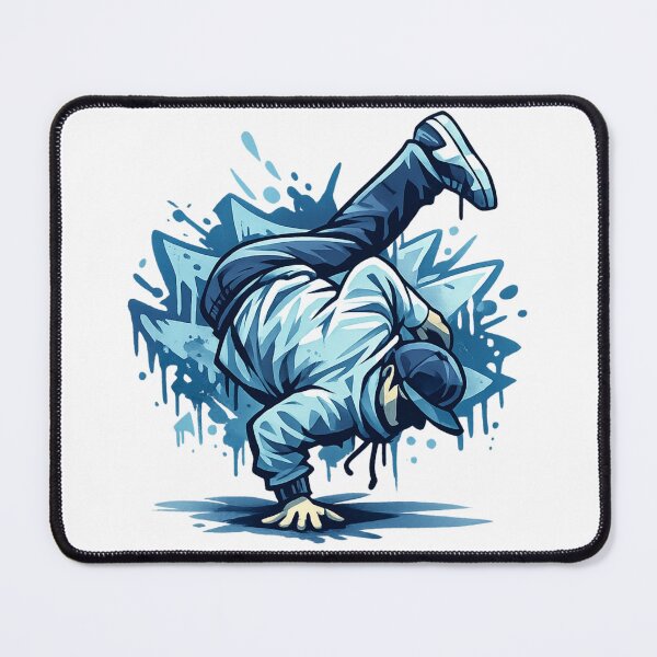 Item preview, Frozen Flow The Blue Frost B-Boy. designed and sold by HubiUrbanStudio.