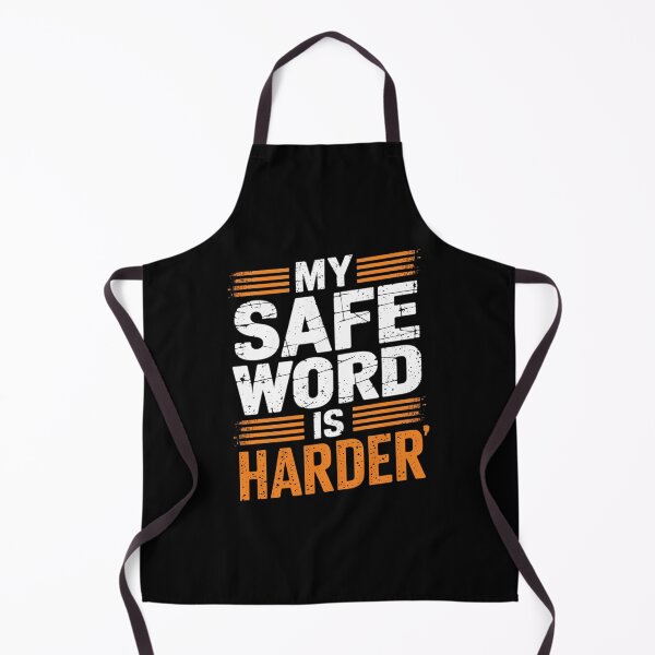 Item preview, Safe Word Is Harder Naughty Dirty Adult Humor Sub Dom designed and sold by angolinnArt.