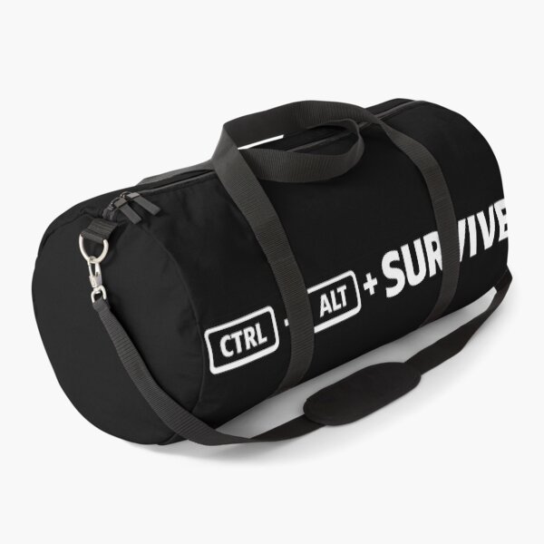 Item preview, CTRL ALT SURVIVE | Funny Tech & Corporate Office Humor | Black designed and sold by DavmaxDesign.