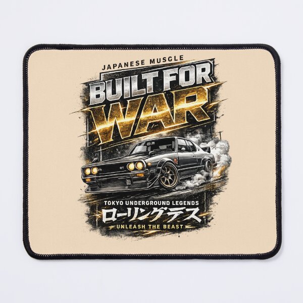 Item preview, Built for War Japanese Muscle Legend designed and sold by Retro Arabica.