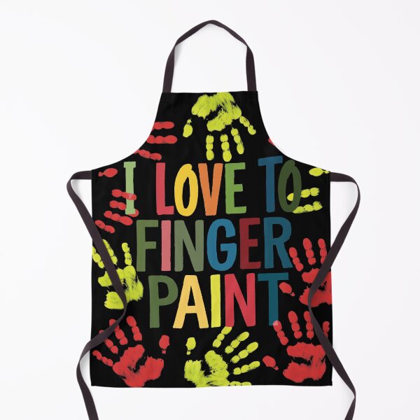 Item preview, I Love To Finger Paint is a Fun and Romantic Design for Couples and Creative Souls designed and sold by SkymarArt.