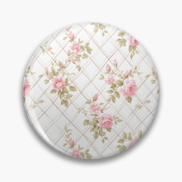 Item preview, Pink French Floral Shabby Chic Coquette Pattern  designed and sold by LouieVanille.