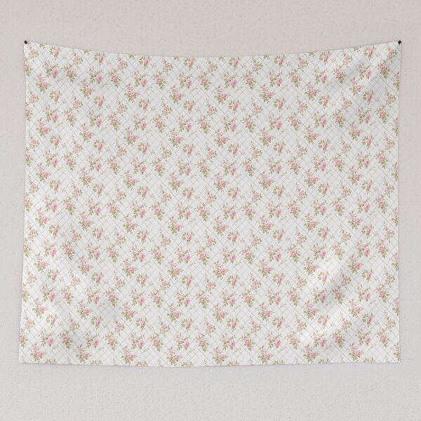 Item preview, Pink French Floral Shabby Chic Coquette Pattern  designed and sold by LouieVanille.