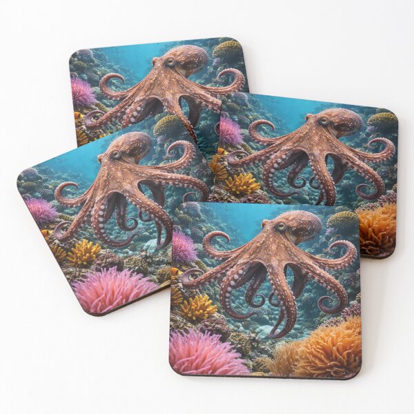 Item preview, Octopus in the deep sea designed and sold by JuViRo.