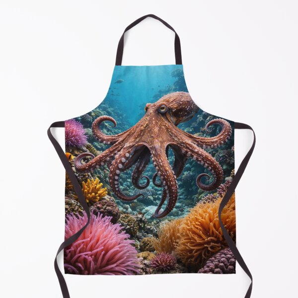 Item preview, Octopus in the deep sea designed and sold by JuViRo.