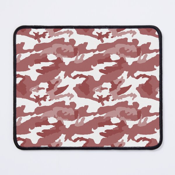 Item preview, White And Brick Red Camo Pattern Seamless designed and sold by pattern-archive.