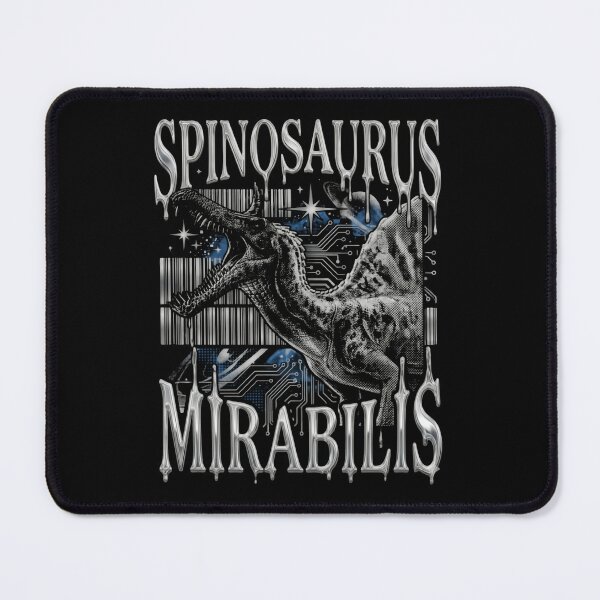 Item preview, Spinosaurus Mirabilis Vintage Fossil Manuscript designed and sold by SkeletonsDanger.