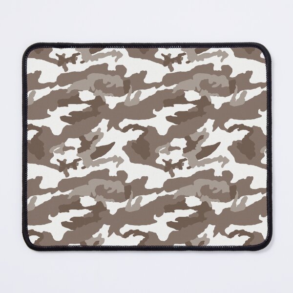 Item preview, White And Brown Camo Pattern Seamless designed and sold by pattern-archive.