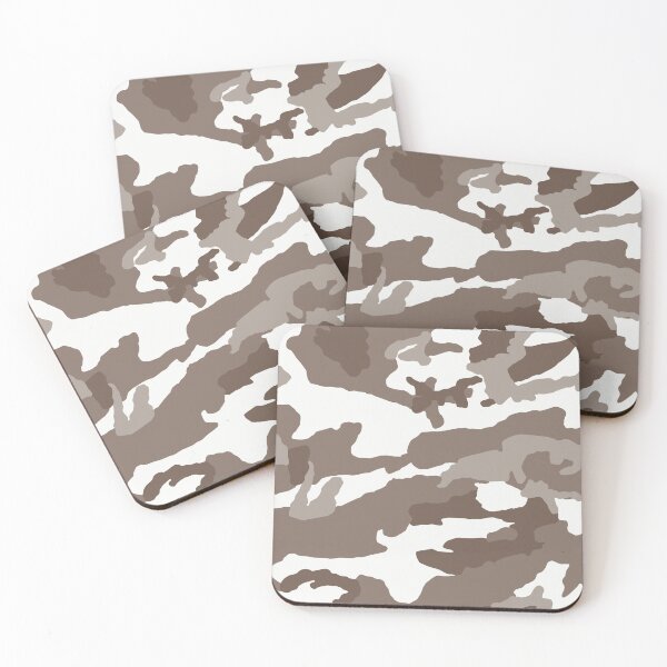Item preview, White And Brown Camo Pattern Seamless designed and sold by pattern-archive.