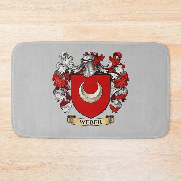 Item preview, The Weber Family Coat of Arms designed and sold by BagTown Clans.