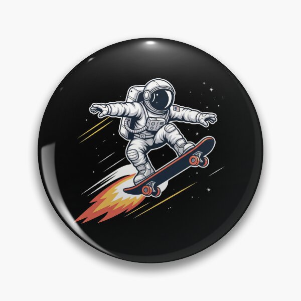 Item preview, Astronaut Skateboard Through Space designed and sold by D-Oles-Mercher.