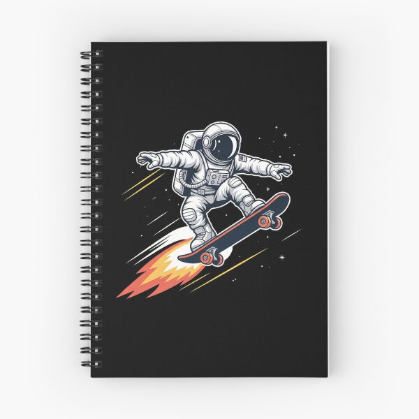 Item preview, Astronaut Skateboard Through Space designed and sold by D-Oles-Mercher.