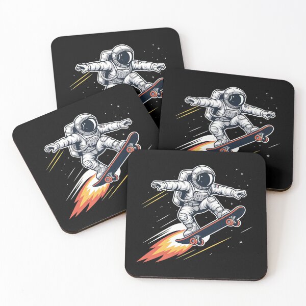 Item preview, Astronaut Skateboard Through Space designed and sold by D-Oles-Mercher.